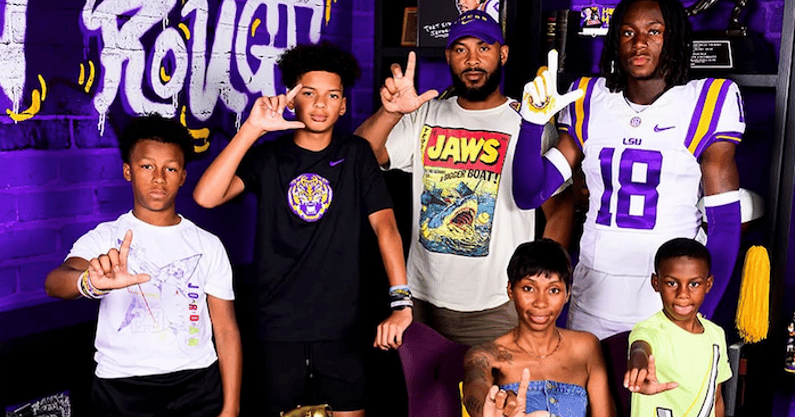 Can LSU reel in another Top 5 WR? (Photo: Jase Mathews)